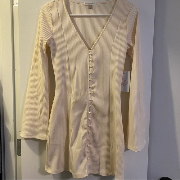 Backyard Roses Kristina Rib Dress - Picture 7 of 7